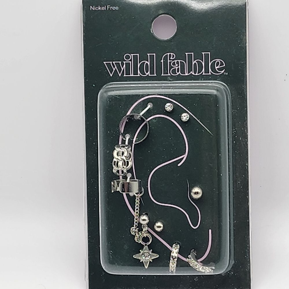 NWT Wild Fable Earrings & Cuffs Set